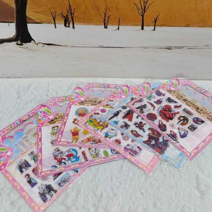 

''Terlaris" Stiker Kotak Kecil - Kotak Besar - Tas Kecil Gambar - Panjang - Panjang Jumbo / Sticker Karakter Gambar Anak Lucu / Mainan Murah