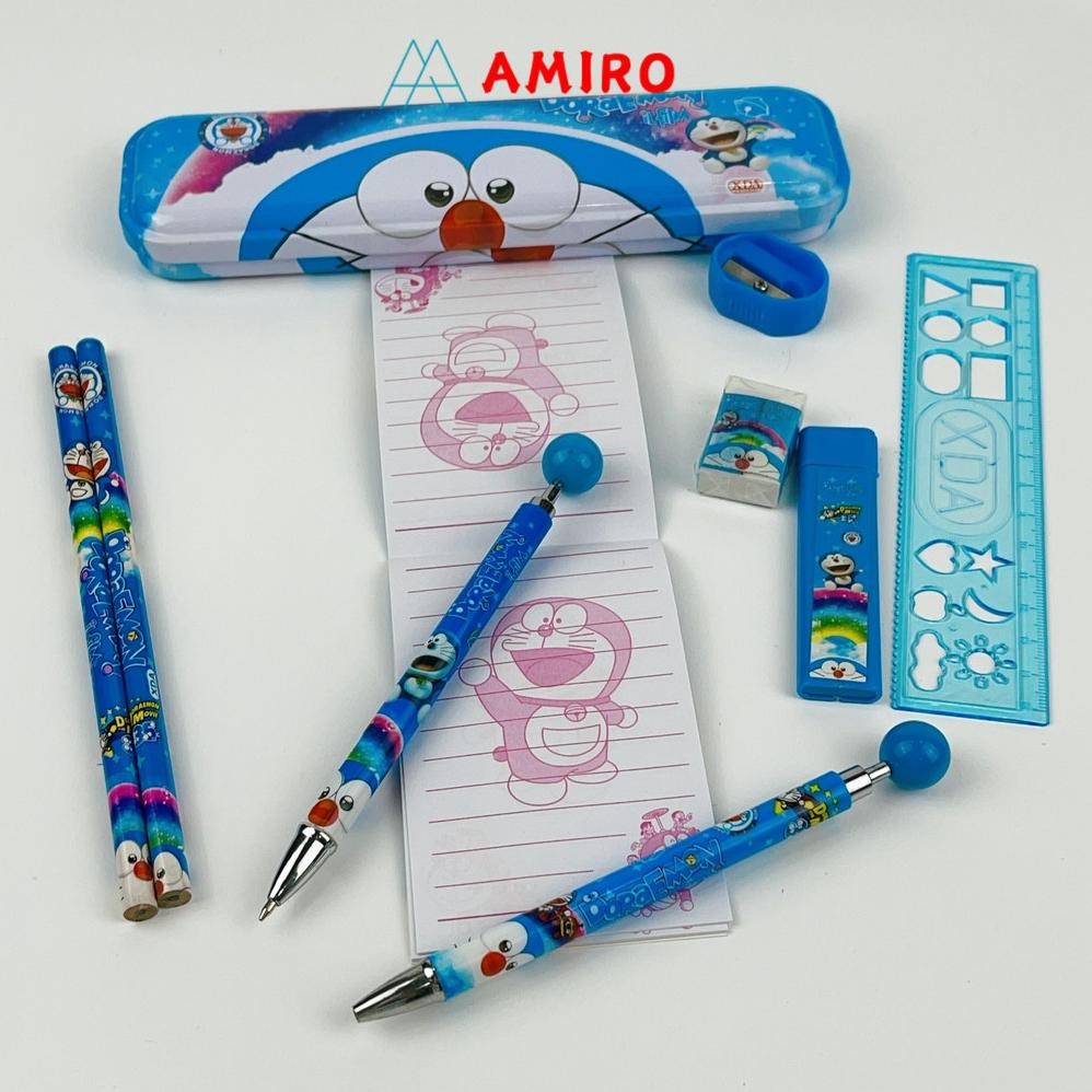 

RB Paket Alat Tulis Karakter Hadiah 10 In1 / Alat Tulis Set Karakter / Stationery Set Lucu Hadiah