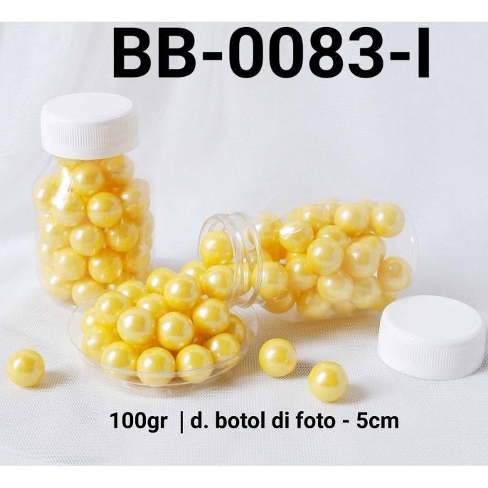 

Ready stock] BB-0083-I Sprinkles sprinkle sprinkel 100gr 100 gram mutiara kuning