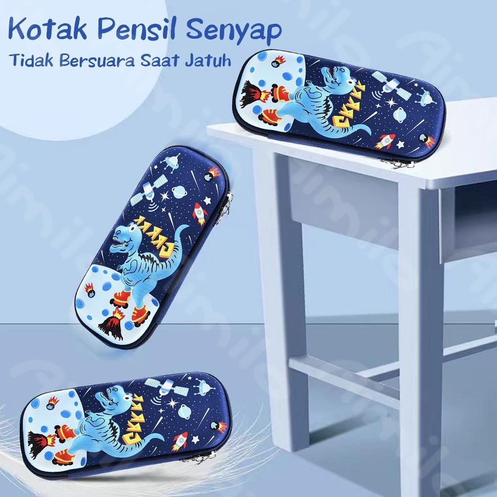 

Gh-45 Aimilo Tempat Pensil Anak Laki Laki Kotak Pensil Aesthetic 3D Waterproof Alat Tulis Sekolah