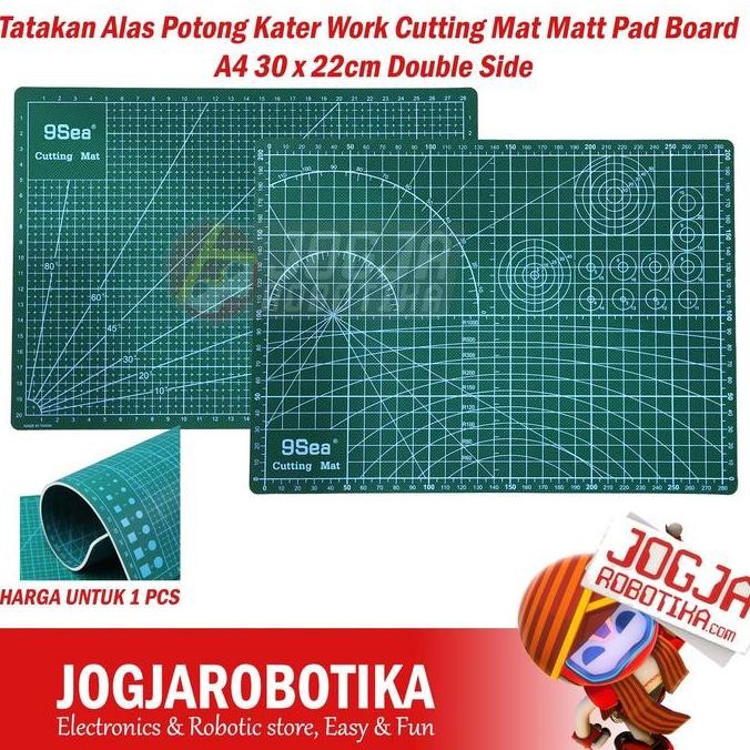 

Produk Unggulan] Tatakan Alas Potong Kater Work Cutting Mat Matt Pad Board Double Side A3 A4