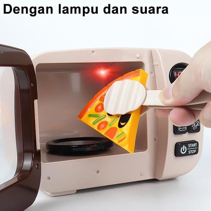 Termurah  Mainan Dapur Anak Mainan Simulasi Dapur Mainan Alat Masak Masakan Anak Mainan Oven Microwa
