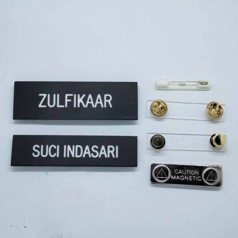 

Evy-510 Of14 Nametag Pns / Nametag Akrilik Dop / Nametag Akrilik Murah / Nametag Murah / Nametag Gravir / Name Tag Gravir / Nametag Ukir / Name Tag Ukir / Nama Dada Gravir / Nama Dada Ukir Murah