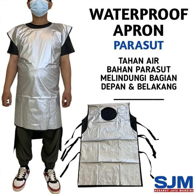 Apron Parasut Industri / Celemek Anti Air
