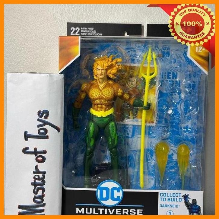 [MOT] MCFARLANE DC MULTIVERSE AQUAMAN (JUSTICE LEAGUE TASK FORCE) NO CTB DARKSEID - READY STOCK
