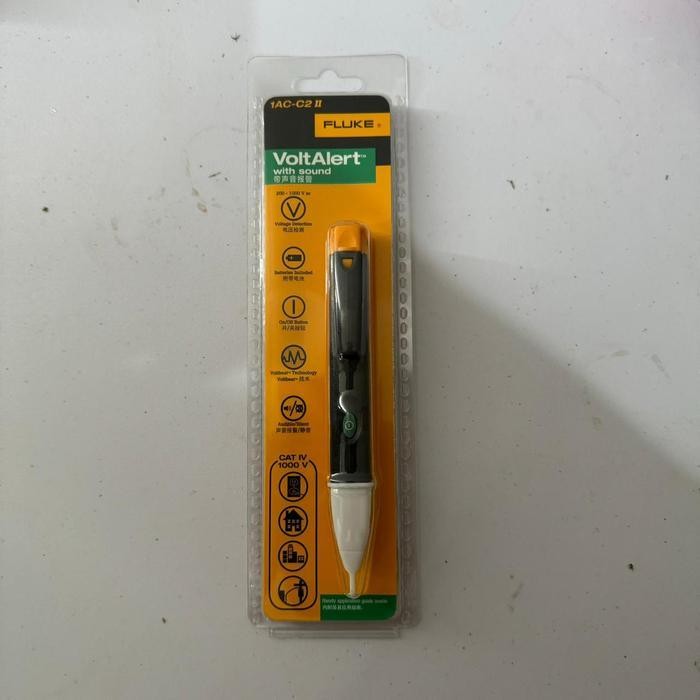 Fluke 1Ac C2 Ii Test Pen Voltage Detector 1 Ac Tespen Original Dan Terpercaya