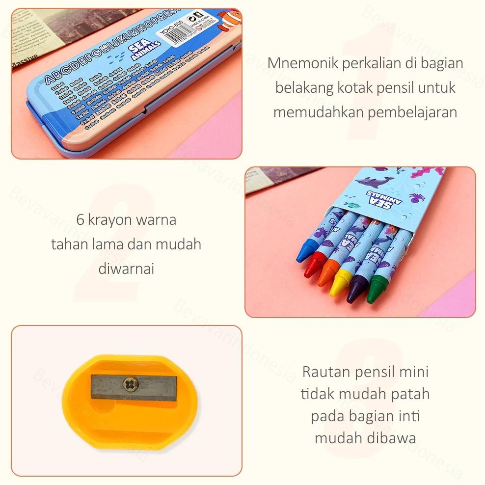 

Or42 Bevavar Alat Tulis Anak Set Tempat Pensil Lucu Untuk Hadiah Anak Stationery