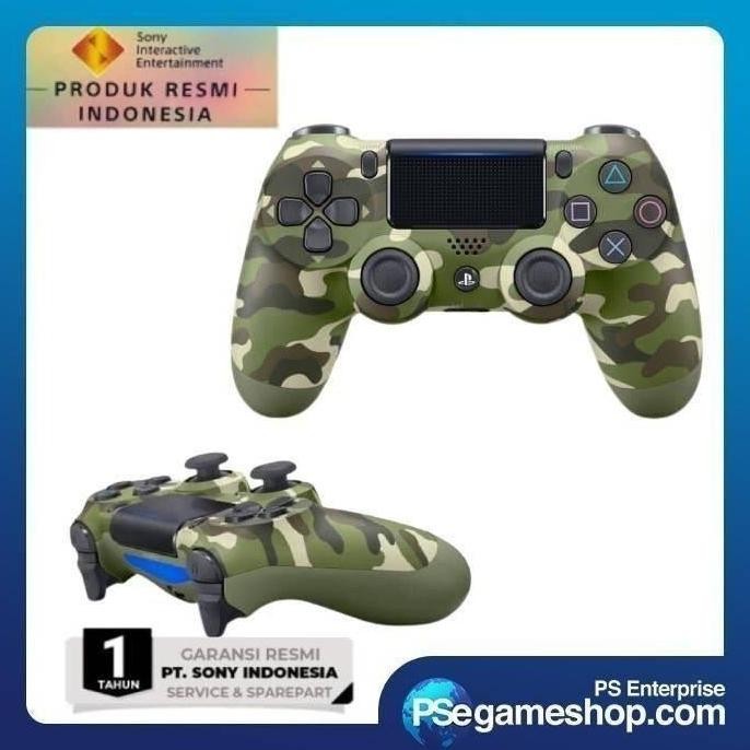 Dualshock 4 Green Camo Berkualitas