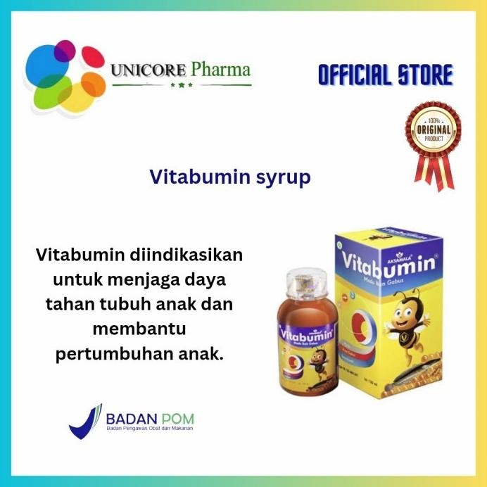 

Terlaris Promohot Sale Vitabumin Madu Ikan Gabus Vitamin Diskon
