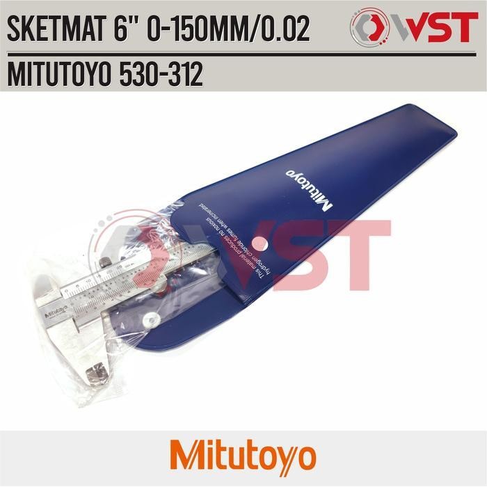 

Mitutoyo Sketmat / Jangka Sorong 6" 0.02Mm (530-312) Original Dan Terpercaya