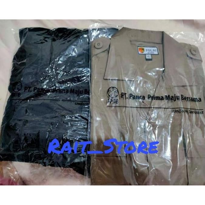 SETELAN BAJU PDL JATAH POLRI PDLT A1 SERAGAM DALMAS BRIMOB SABHARA BAH
