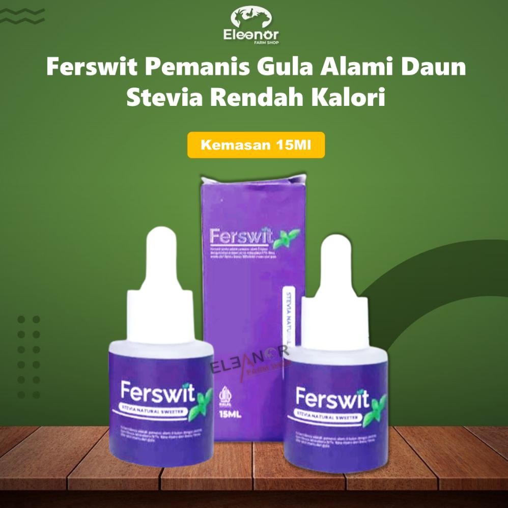 

Ferswit Gula Stevia Pemanis Gula Alami 15ml 2Box BERKUALITAS