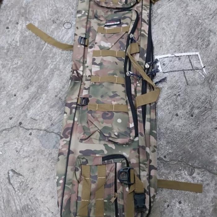 Tas Pancing Kamikaze Army 120 Cm Abri Loreng Original Dan Terpercaya