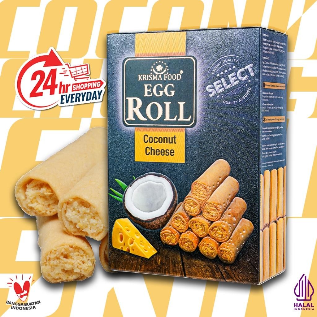 

NEW PRODUCT COCONUT CHEESE EGGROLL - GANDA | KRISMA FOOD NATURES TOUCH.