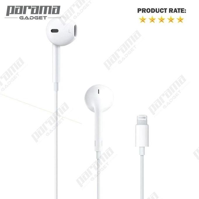 Earpods Lightning Connector Iphone Original 200% New Stok