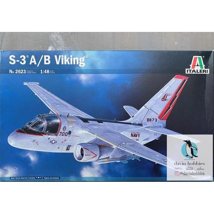 Italeri 1/48 Lockheed S-3 A/B Viking