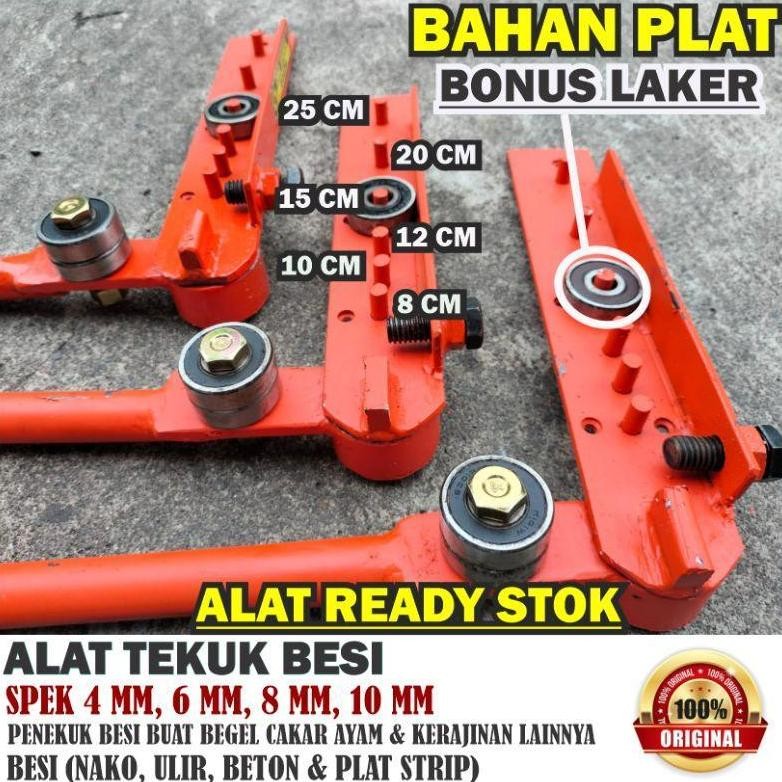 TERMURAH Penekuk Besi Beton 4-12mm Tekuk Besi Pembengkok Besi Pembuat Begel Bending Besi Ulir Perala