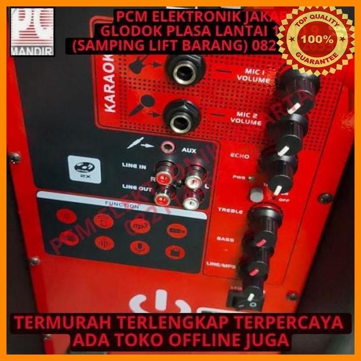 [PEP] SPEAKER AKTIF PASIF SOUND SYSTEM CRIMSON 15IN 15INCH 15" 15 IN INCH