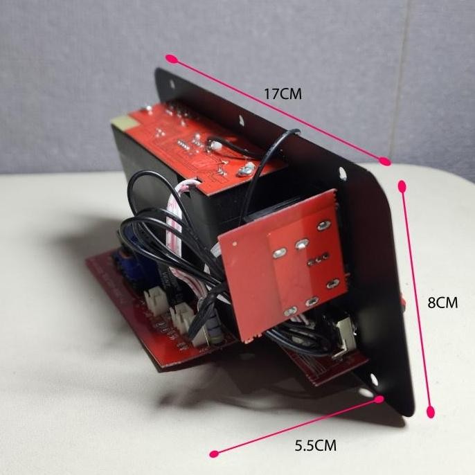 Amplifier Board Audio Bluetooth Usb Radio Tf Subwoofer Karaoke Power 6-12 Inch Speaker New Stok