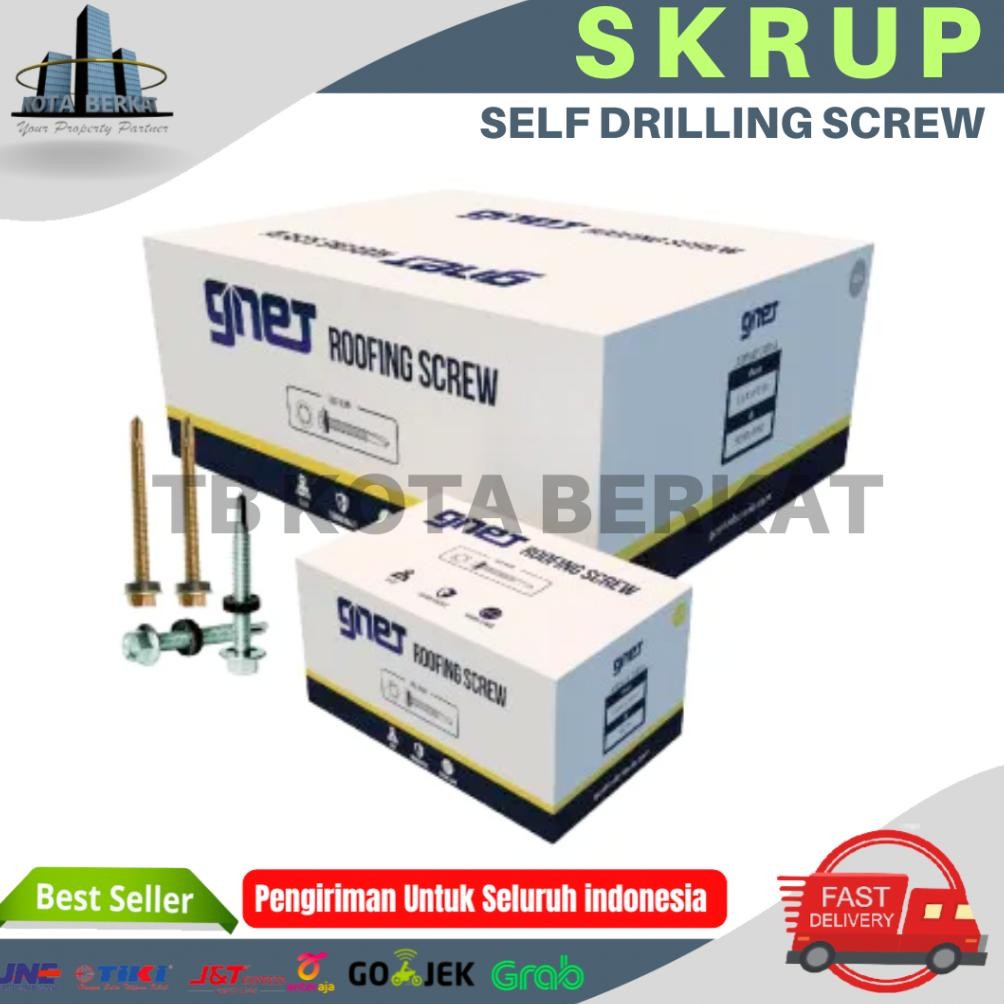SEKRUP BAJA RINGAN / SKRUP TRUSS / SELF DRILLING SCREW GNET
