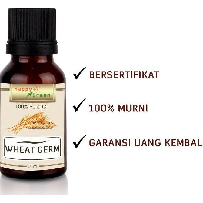 

|| BANANA / Happy Green Premium Wheat Germ Oil (30 ml) - Minyak Benih Gandum ||~~~