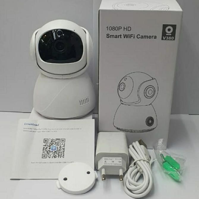 IP CAMERA V380 2MP FULL HD 960P WIRELESS CCTV WIFI CAMERA SNOWMAN