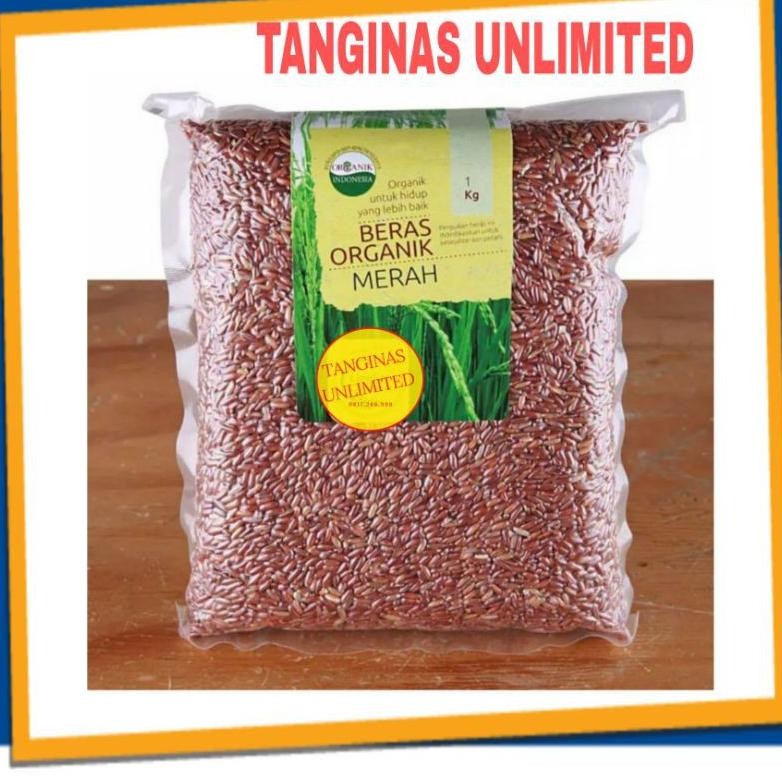 

Beras Merah Organik - Beras Lingkar Organik - Beras Merah Diet - Kemasan Vakum 1 Kg