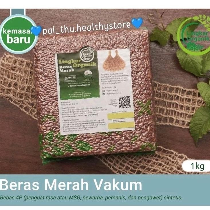 

Lingkar Organik Beras Merah Organik @1kg