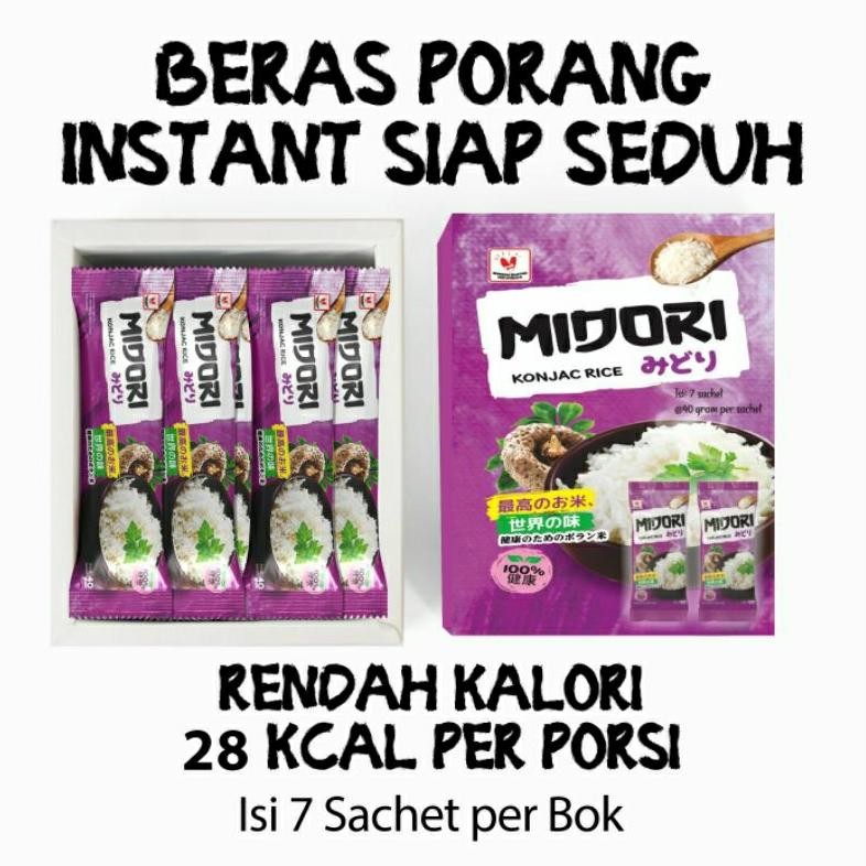 

1 box Midori Beras Porang isi 7 sacet