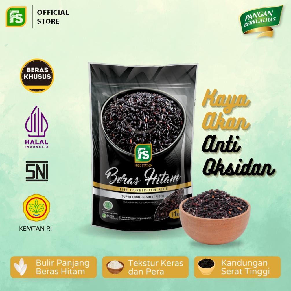 

Food Station - Beras Hitam 1 Kg