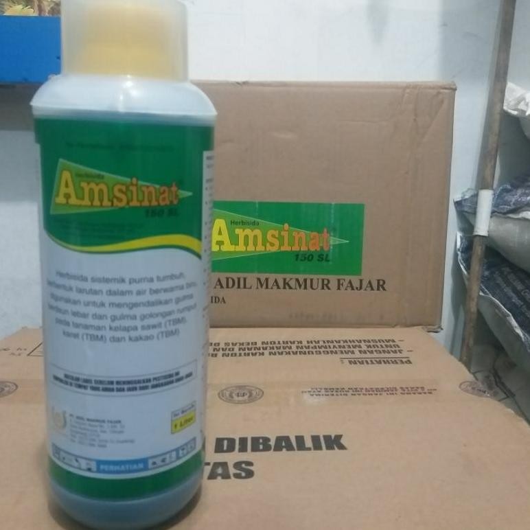 TERMURAH Amsinat 150 SL 1 Liter, Amsinat, Amsinat Herbisida Siap kirim