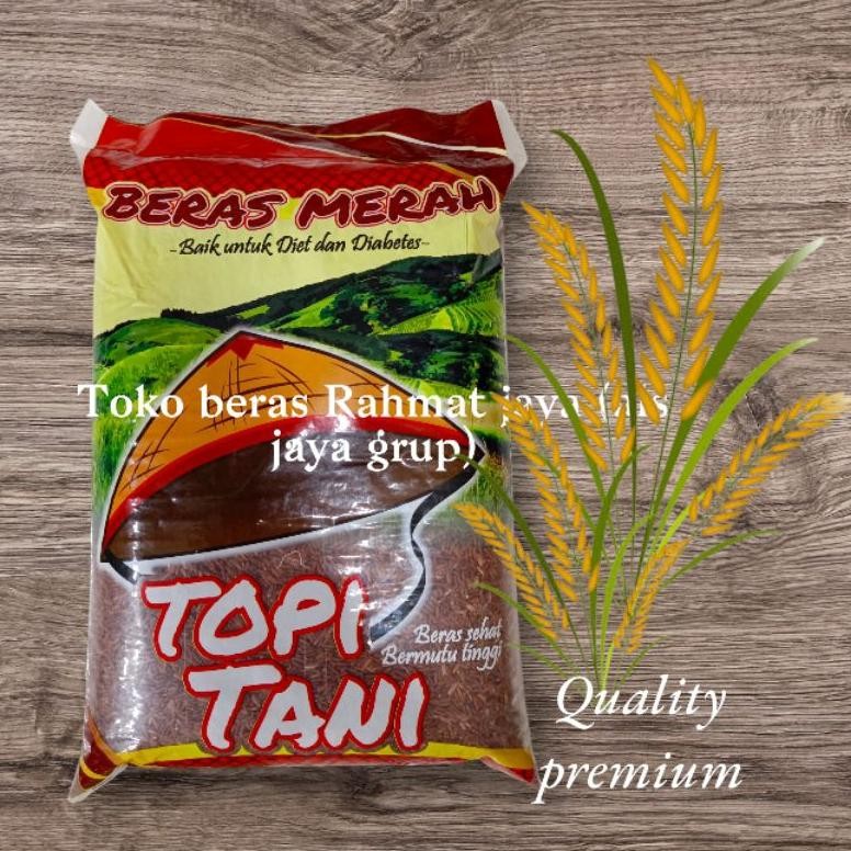 

BERAS MERAH CAP TOPI TANI