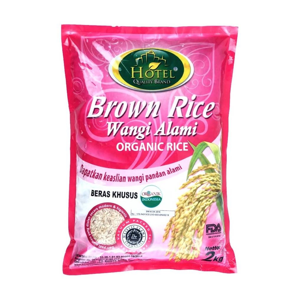 

Beras Hotel Pandan Wangi Brown - 2kg