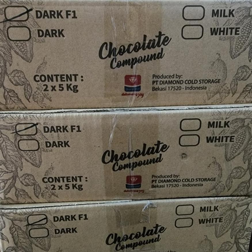 

Diamond F1 DCC 5kg Dark Coklat Compound Blok 5 Kg