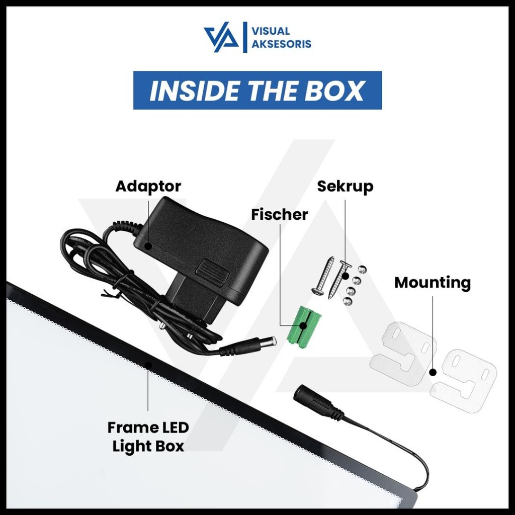 

SLIM LIGHT BOX LED | BACKLIGHT DISPLAY MENU POSTER | LED MENU BOARD A2