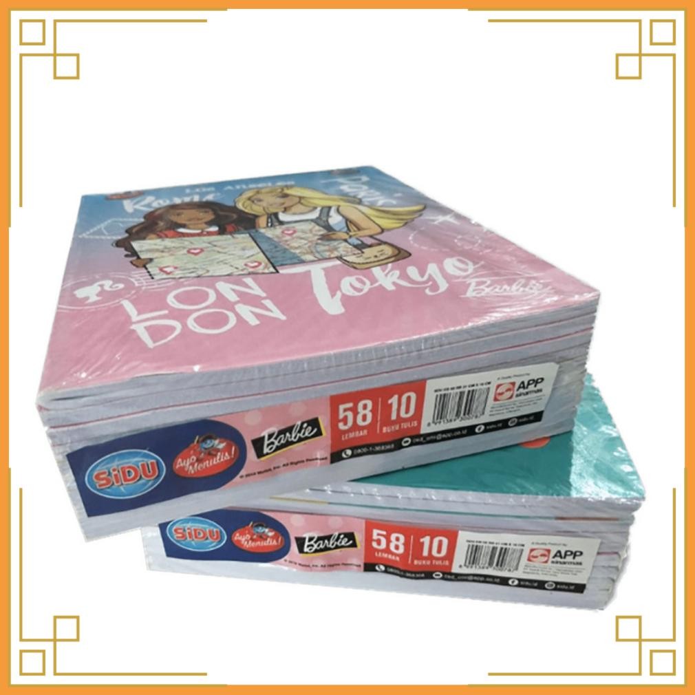 

READY STOCK SINAR DUNIA Buku Tulis Isi 58 Lembar (1 Pack isi 10 Pcs)
