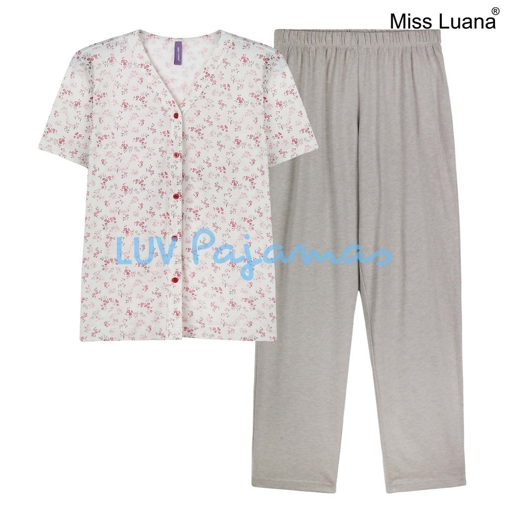 Miss Luana One Set Pajamas Baju Tidur Wanita / ML0130 0019