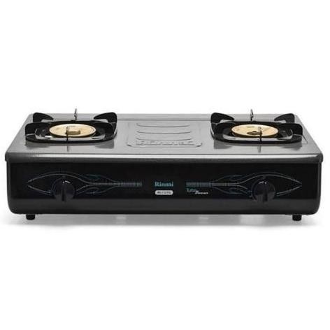 Promo | Rinnai Kompor Gas 2 Tungku Ri 712 Tg / Kompor Rinnai Api Turbo 712 Tg