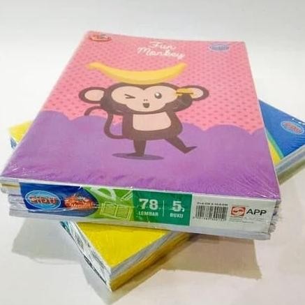 

READY STOCK (1 BIJI) Buku Tulis Sinar Dunia / SIDU isi 78 Lembar