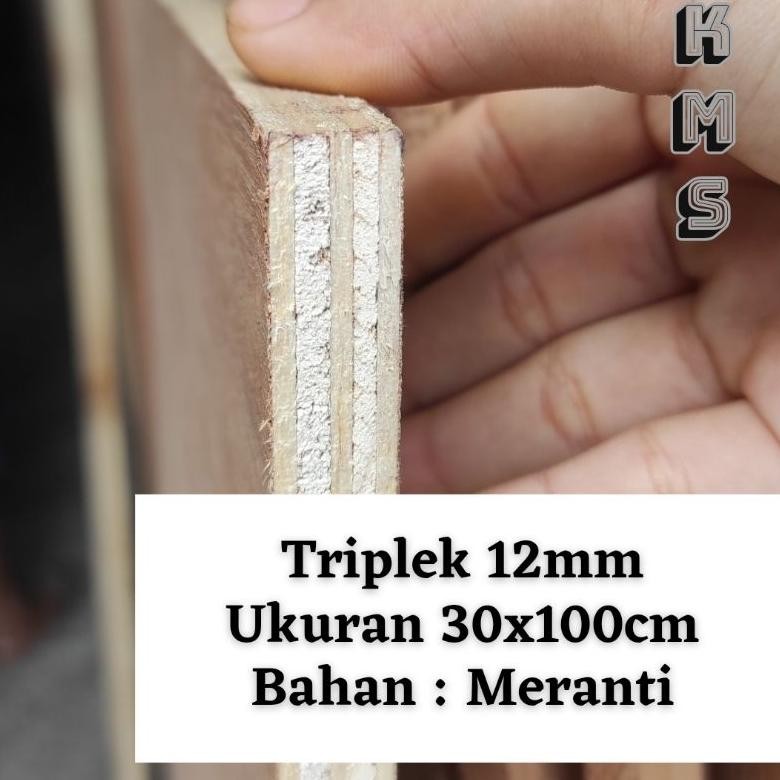 Triplek 30x100cm 12mm