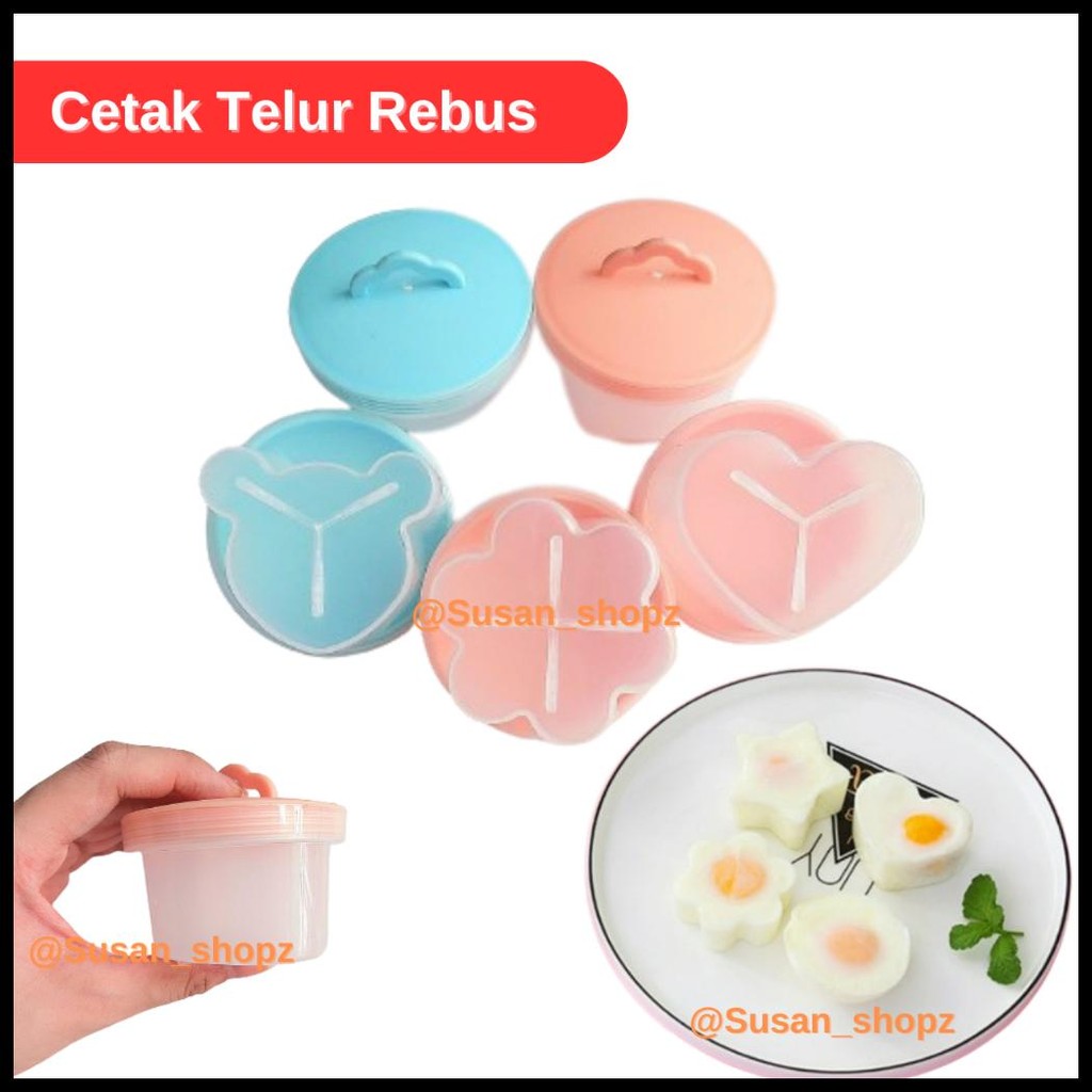 CETAKAN TELUR REBUS KUKUS CETAK PUDING FOODGRADE