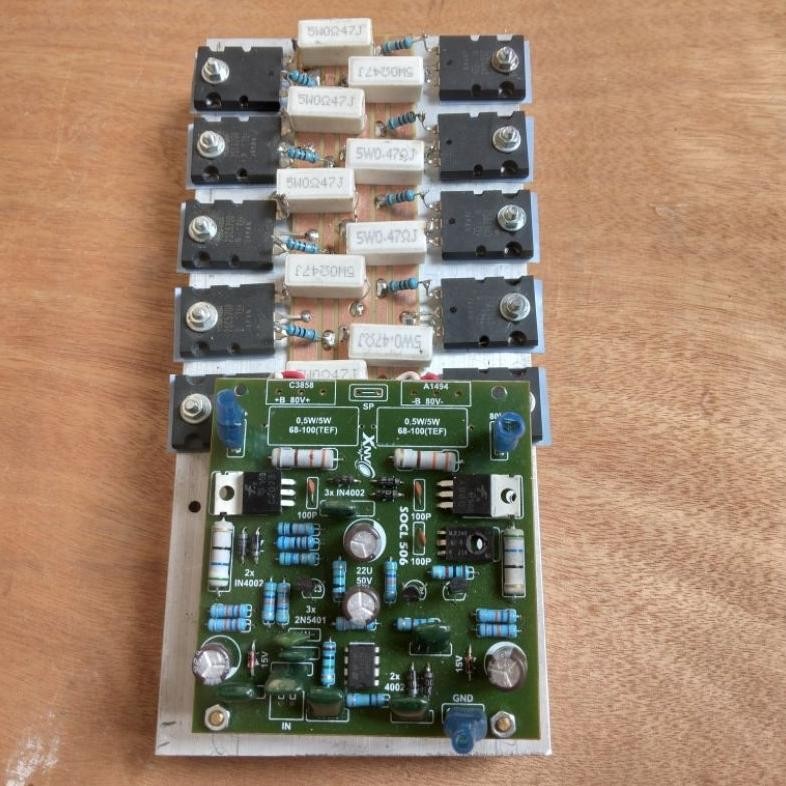 KIT POWER AMPLIFIER DRIVER SOCL 506 PLUS FINAL KIT POWER BALAP SIAP PAKAI