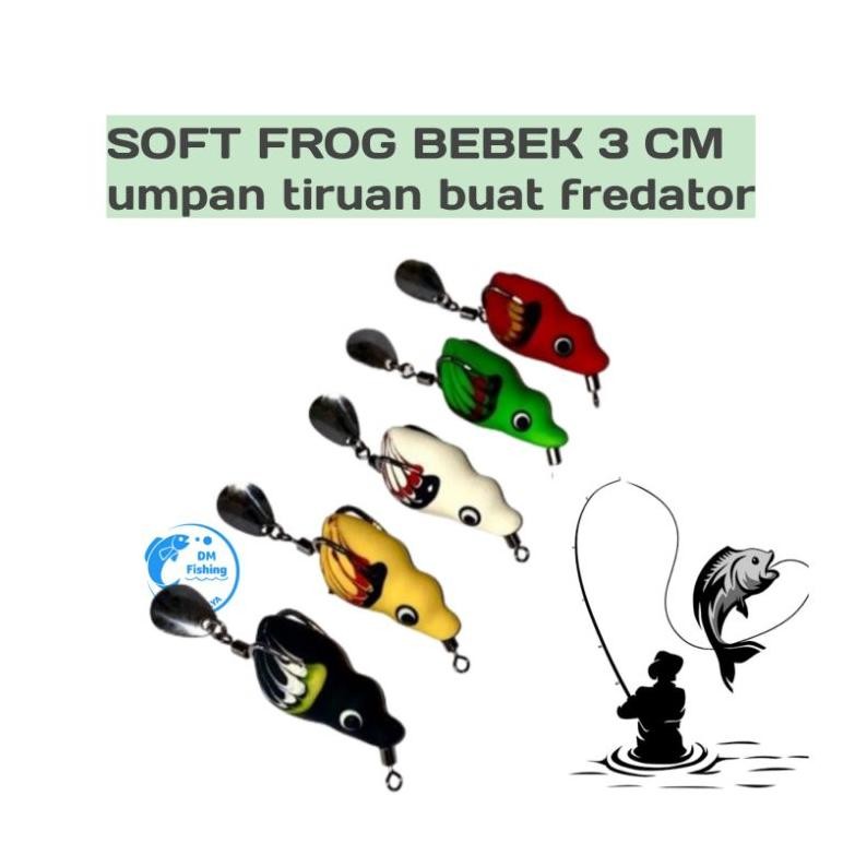 SOFT FROG BEBEK 3CM KILLER ANTI BONCOS
