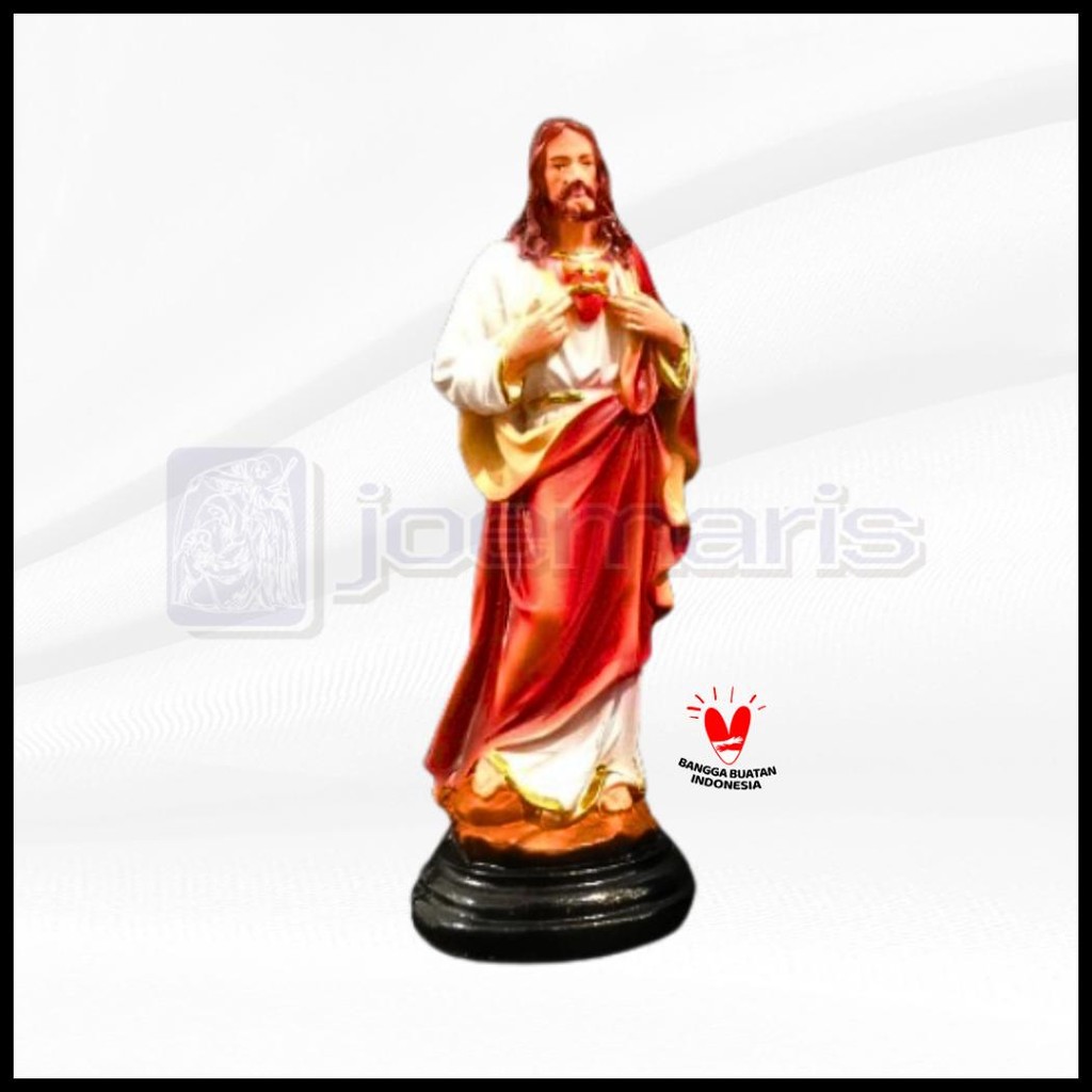 PATUNG YESUS HATI KUDUS 15CM