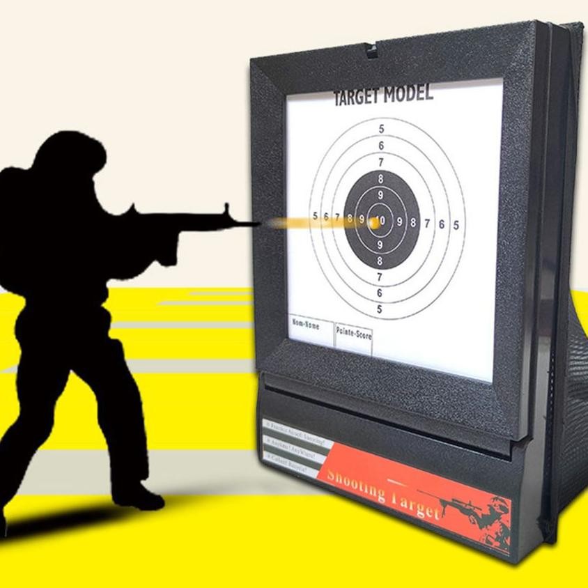 Premium Sasaran Target Box Siluet / Kotak Sasaran Pelatihan / Foldable & Dapat Dilipat / Target Mene