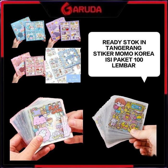 

Promo Rejeki 9393 - New Stiket Momo Korea Kartun Lucu Lucu Paket 100 Lembar