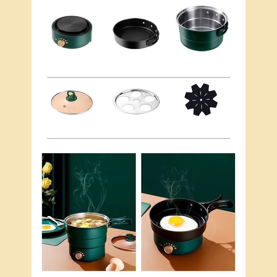 Kompor Elektrik Portable Travel Electric Cooker Kompor Listrik Portable Mini Multifungsi