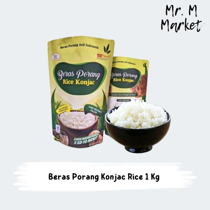 

Beras Porang 1 Kg - Shirataki/Konjac Rice