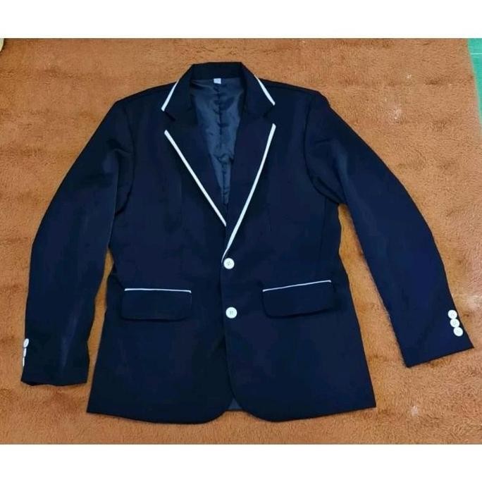 JAS ALMAMATER warna NAVY/JAS OSIS/JAS SEKOLAH/JAS SERBAGUNA