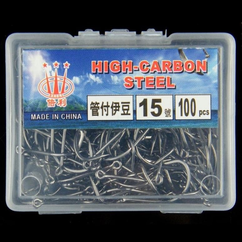 Terlaris Kail Pancing High Carbon Steel 1 Kotak Isi 100Pcs Kailp000009